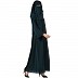 Arabian abaya with naqaab set- Bottle Green Arabian abaya with naqaab set- Bottle Green